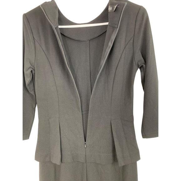 Homeyee Womens Black Peplum Dress Size S US 4 RAA10426 NWOT - Picture 8 of 9